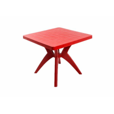 MESA NATURE PÉ X VERMELHA