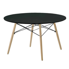 MESA EIFFEL MOR 1,20M PRETA DE R$ 1.129,99 POR