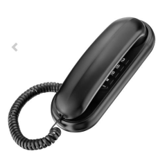 TELEFONE C/ FIO TIPO GONDOLA TCF 1000 PRETO