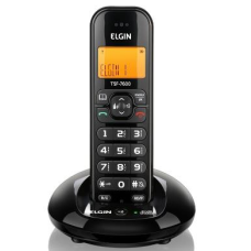 TELEFONE S/ FIO C/ VIVA VOZ E IDENTIFICADOR DE CHAMADA TSF7600 PRETO