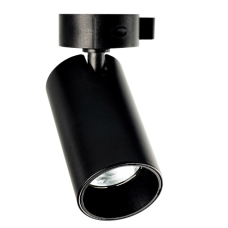 LUMINÁRIA LED P/ TRILHO 04P 8W PRETO 3000K