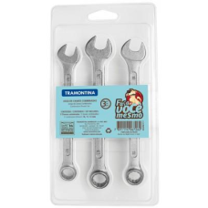 CHAVE COMBINADA JOGO C/ 03 PEÇAS 43408/117