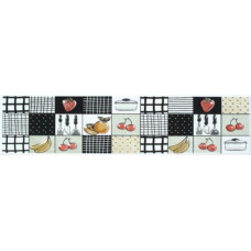 LISTELO RETANGULAR 8,5X35CM GLR1019 DILCÉIA BK