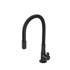 TORNEIRA COZINHA BANCADA 1167 HYDRAMOTION PRETA+PRETA DE R$ 209,99 POR
