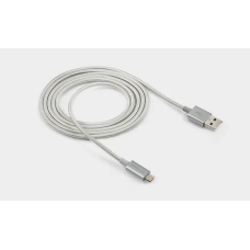 CABO USB - MICRO USB 1,5M NYLON BRANCO EUAB 15NB