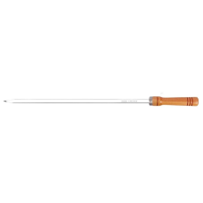 ESPETO P/ CHURRASCO SIMPLES 90CM ALUMÍNIO