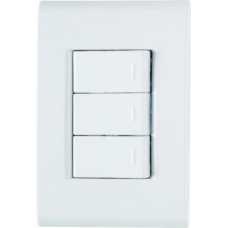 INTERRUPTOR PARALELO 3 TECLAS LIZ BRANCA