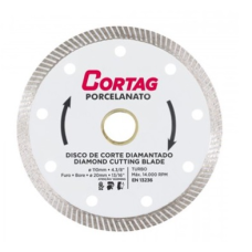 DISCO DIAMANTADO TURBO PORCELANATO 110MM