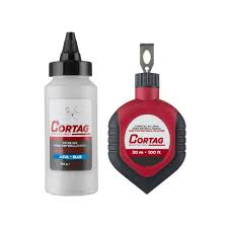 CARRETEL DE LINHA 30M COM GIZ AZUL P/ DRYWALL/GESSO