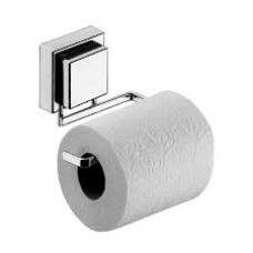 SUPORTE PAPEL HIGIÊNICO C/ VENTOSA CROMADO - 4055 DE R$ 77,99 POR