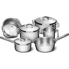PANELAS AÇO INOX CONJUNTO 06 PEÇAS SOLAR