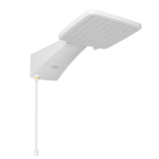CHUVEIRO ELÉTRICO DUCHA QUADRATTA ELETRÔNICA 5500W 127V BRANCA DE R$ 139,99 POR