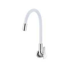 TORNEIRA PAREDE MULTIUSO BICA FLEXÍVEL 1178 W27 WHITE