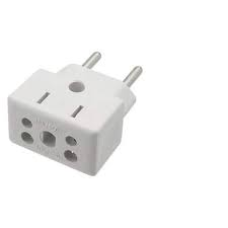 ADAPTADOR DE TOMADA UNIVERSAL PADRÃO NOVO E ANTIGO 10A E 20A
