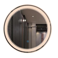 ESPELHO LED TOUCH ELT-06 24W 3000K - Ø600X40MM