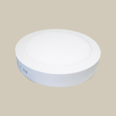 PAINEL LED REDONDO SOBREPOR ALUMÍNIO 24W 6500K DE R$ 74,99 POR