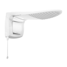 CHUVEIRO ELÉTRICO ACQUA WAVE ULTRA BRANCO CROMADO 127V 5500W