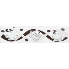 LISTELO RETANGULAR 8,5X35CM GLR1067 MARTINA BK