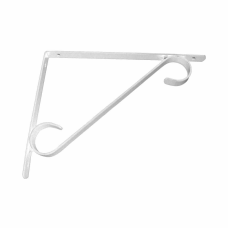 SUPORTE PRATELEIRA MÃO FRANCESA COLONIAL BRANCO 40CM