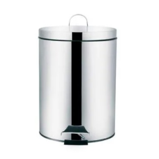 LIXEIRA AÇO INOX 05 LITROS LINHA ÁGATA