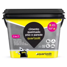 CIMENTO QUEIMADO PISO E PAREDE CINZA 4,5KG