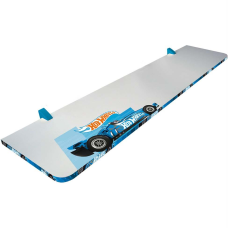 PRATELEIRA HOT WHEELS 1,5X25X100CM BRANCA