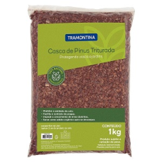 CASCA DE PINUS TRITURADA 1KG