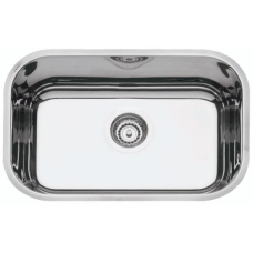 CUBA INOX RETANGULAR 47X30CM AB AÇO 304 C/ VÁLVULA