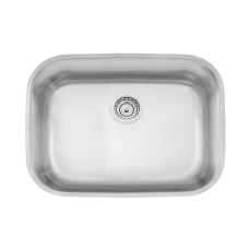 CUBA INOX RETANGULAR 48X34X18,4CM ESCOVADA