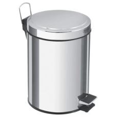 LIXEIRA AÇO INOX C/ PEDAL BRASIL  3 LITROS
