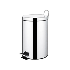LIXEIRA AÇO INOX C/ PEDAL BRASIL 12 LITROS