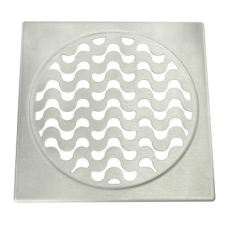 GRELHA QUADRADA INOX COPACABANA DN 100MM F.L.