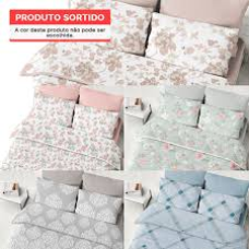 JOGO DE CAMA CASUAL 3 PEÇAS CASAL SORTIDO